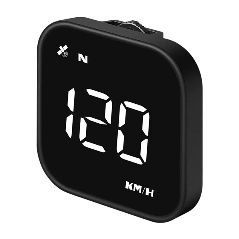 Top-Rated HUD Car Speedometer Timetable Speed Alarm GPS Head-Up Display Auto Electronic Accessories Fits All Cars