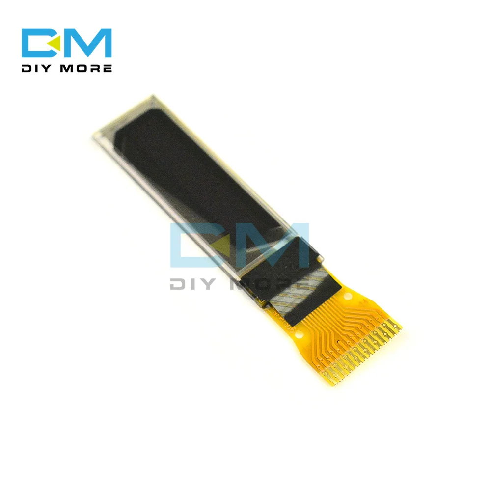 

Diymore 0.69 Inch OLED Display Module 14PIN 96*16 White Light SPI/IIC Screen Display for TS100 TS08