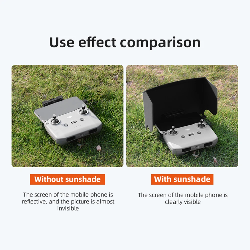 Солнцезащитный козырек с пультом дистанционного управления, антибликовый солнцезащитный козырек, аксессуары для дронов, складной для DJI Mavic 3/Mini 2/Air 2/Air 2S/Mini 3 Pro