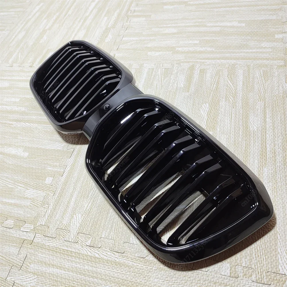 For BMW G08 iX3 M Style 2020 2021 2022 2023 2024 Car Front Bumper Kidney Grille Racing Grills Double Line Black Bodykits Tuning