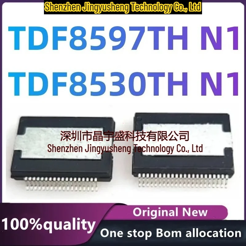 NewOriginal TDF8530TH/N1 TDF8597TH/N1 TDF8530 TDF8597 HSSOP-44 SSOP44 IC AMP AUDIO Car Power Audio Amplifier Chip SSOP-36