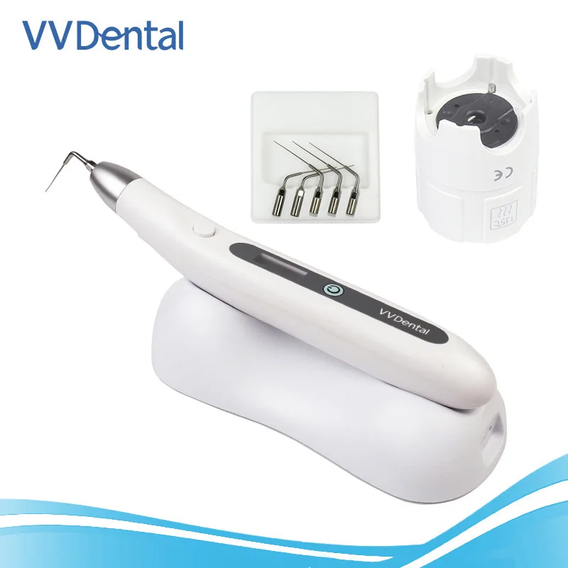 Endo dental ultra ativador sem fio led sonic irrigador instrumento de limpeza endodontia 50khz 1500mah ativador com 5 peças dicas