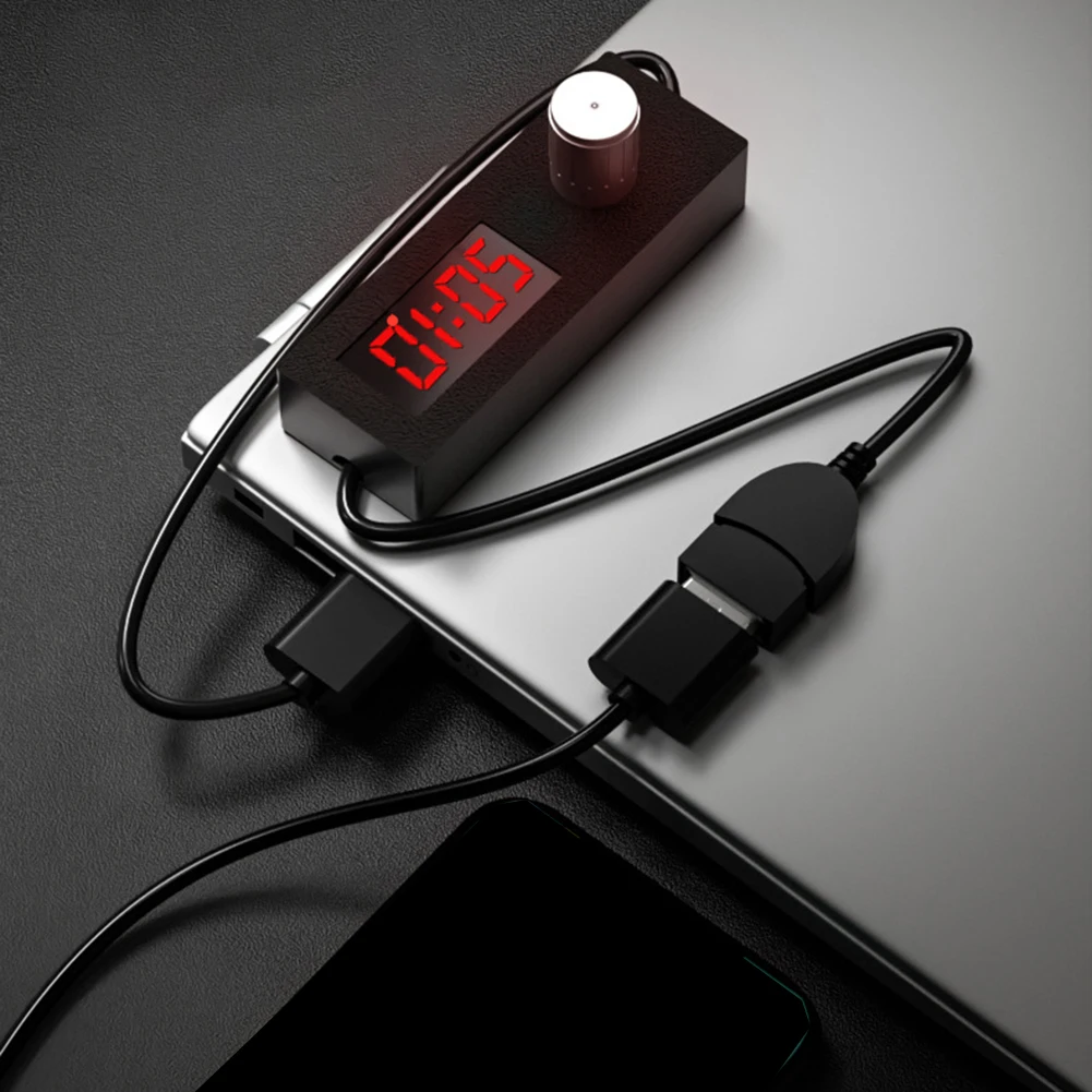 Cavo interruttore USB 24 ore Spegnimento automatico Interruttore timer Conto alla rovescia Spegnimento cavo di alimentazione Dispositivo di alimentazione