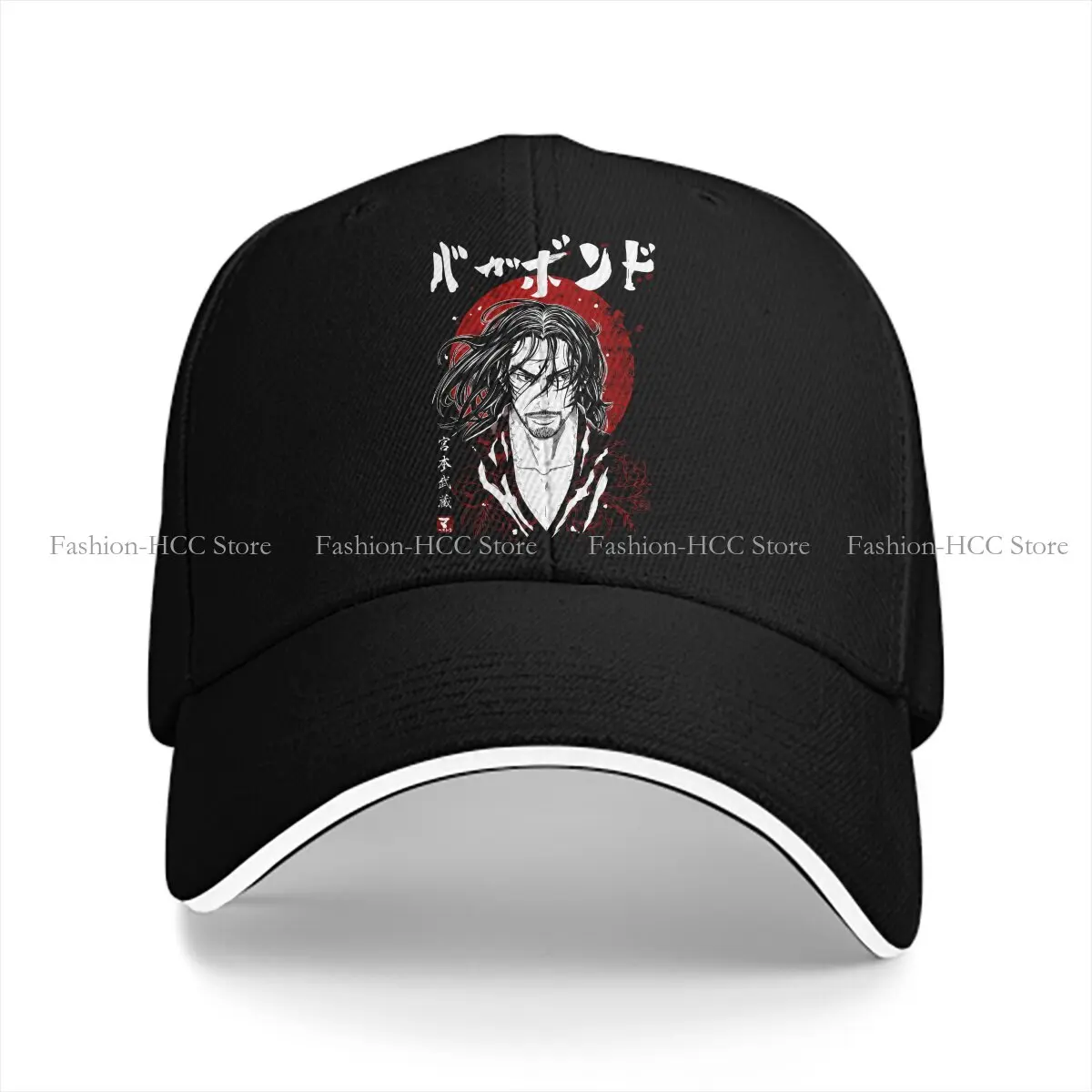 Pure Color Dad Hats Vagabond Hat Sun Visor Baseball Caps Miyamoto Musashi Japanese Samurai Peaked Cap