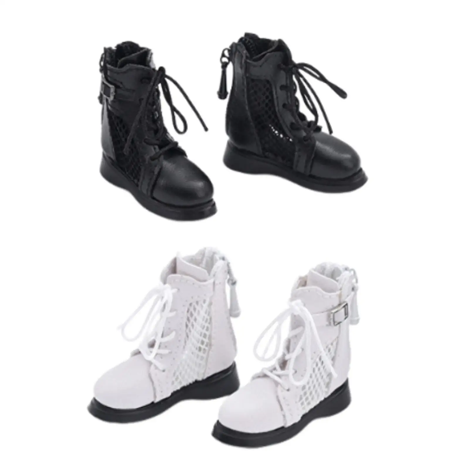 

1/6 Action Figures Mesh Boots Fashionable Collections Kids Adults Gifts for 12inch Girl Dolls Costume Accessories 12" Doll Boots