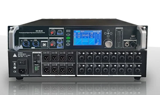 MX series Professional audio mixing console Stage Box 16 Input 8 Output Rack digital mixer extension interface box