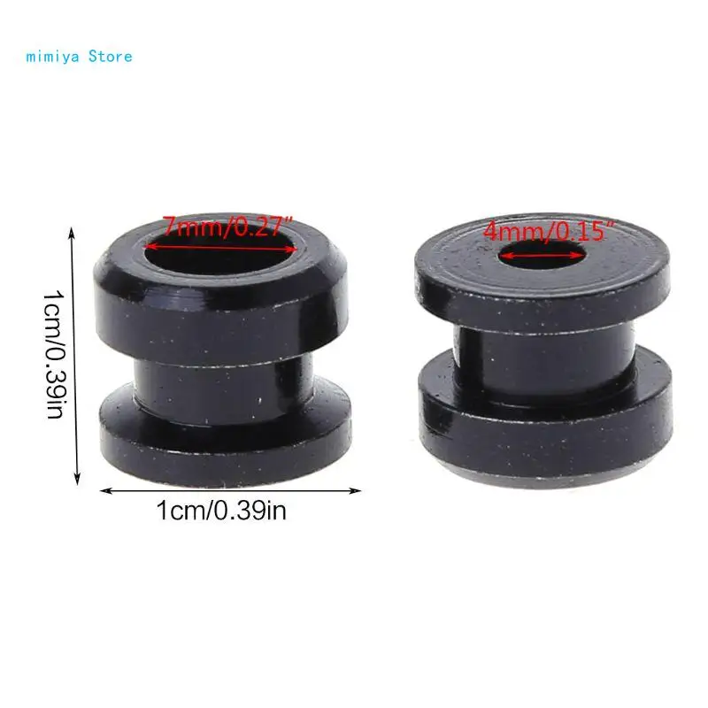 1Pair Guitar Non-slip Strap Lock Button Buckle Base