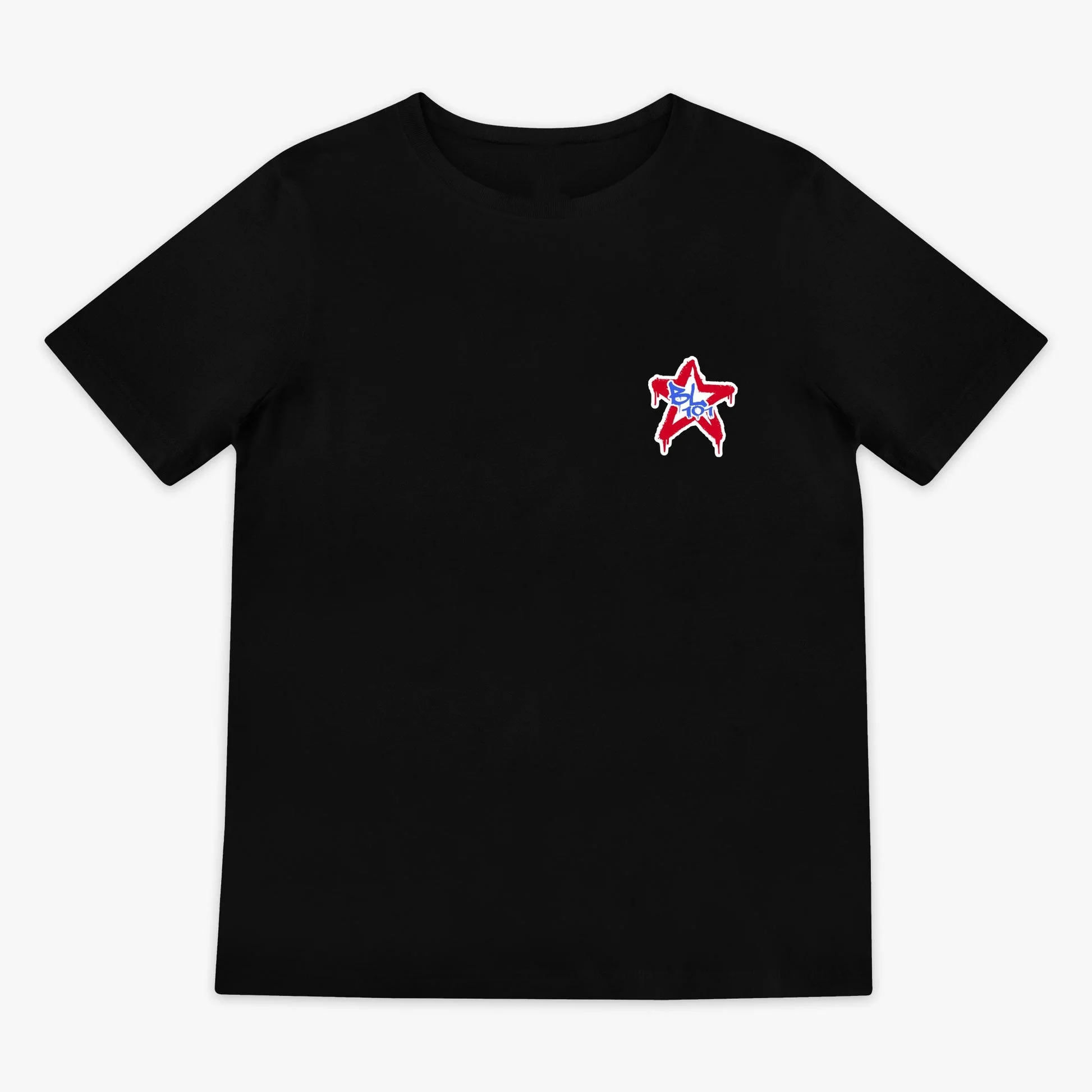 

2025 Summer New Products Hot Sale Graffiti Star Youth T-Shirt - USA - Baseball Lifestyle 101 Theme Printed Cotton Unisex T-Shirt