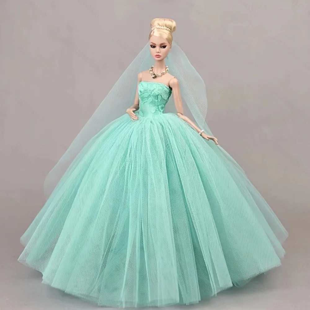1set Fairy Princess Wedding Dress - Supermodel Clothes for Doll（NOT DOLL), decorate in the living room view 4