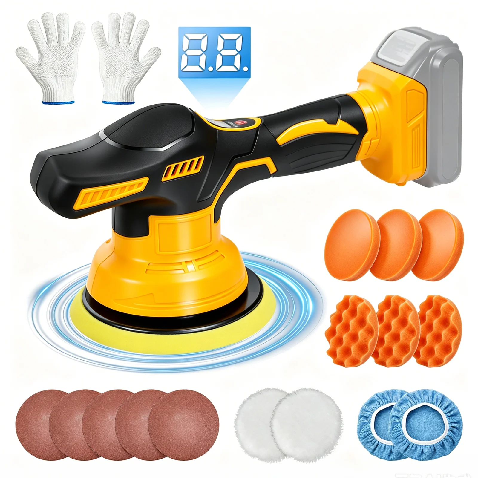 laipuduo-cordless-car-buffer-polisher-5000rpm-8-variable-speed-portable-orbital-buffer-polisher-kit-for-dewalt-20v-battery-pin