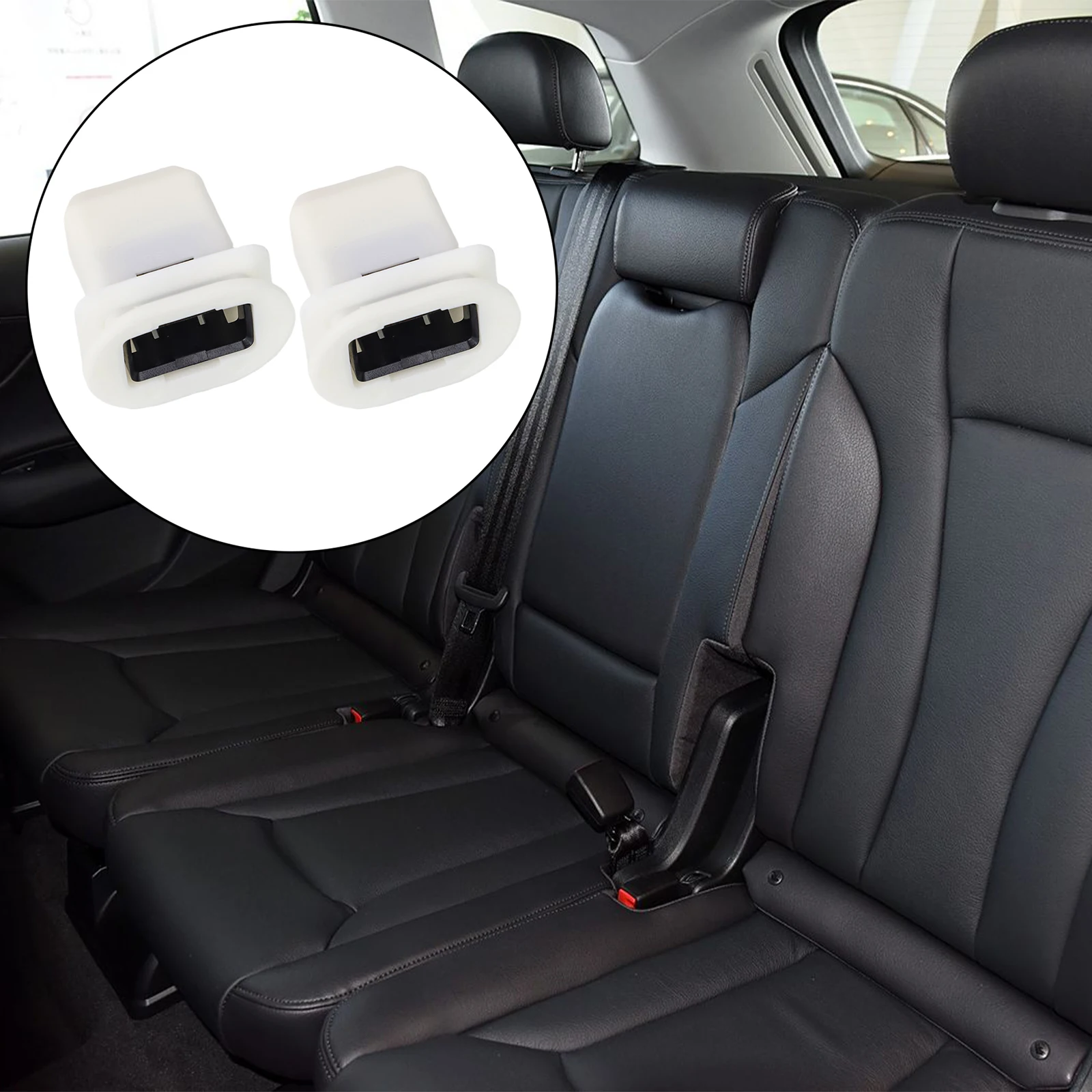 Пряжка заднего сиденья 2 шт. для моделей Q7 для A4 для S4 для A5 для ID3 OEM-номера 4L0886373 11D868373 пластиковые детали Пряжка заднего сиденья 2 шт. для моделей Q7 для A4 для S4 для A5 для ID3 OEM-номера 4L0886373 11D868373 пластиковые детали