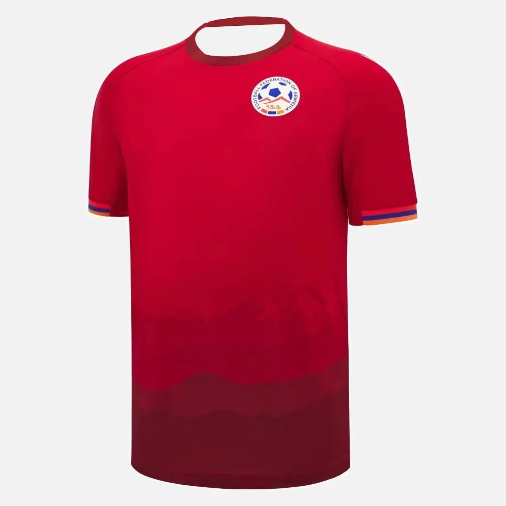 2025 Hot Selling Men's Armenia Football Shirt Youth Kids Sport Oversized Training Uniform Breathable Unisex Soccer Jersey