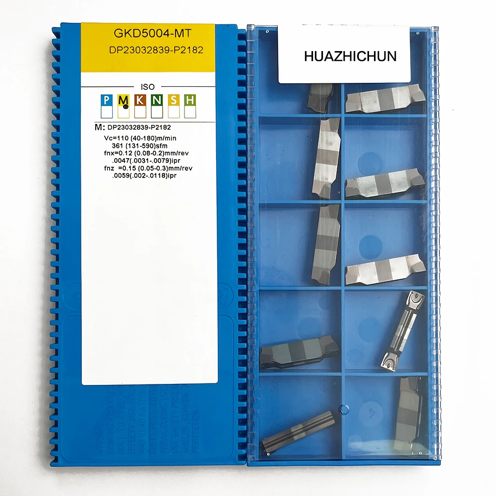 HUAZHICHUN GKD5004-MT GA4230 超硬インサート フライス カッター ツール