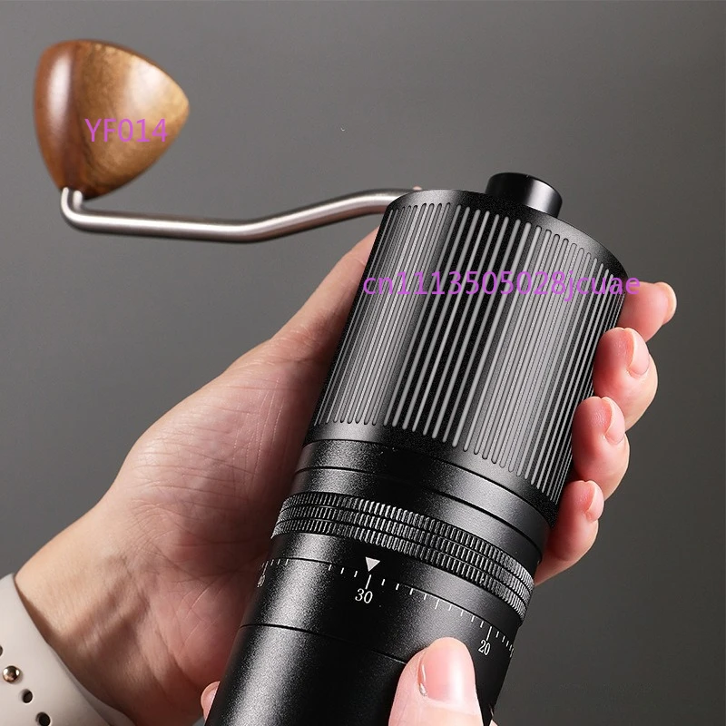 Precision Manual Coffee Grinder High Hardness Steel 7-core Grinding Core Portable Household Hand Brew Bean Mill