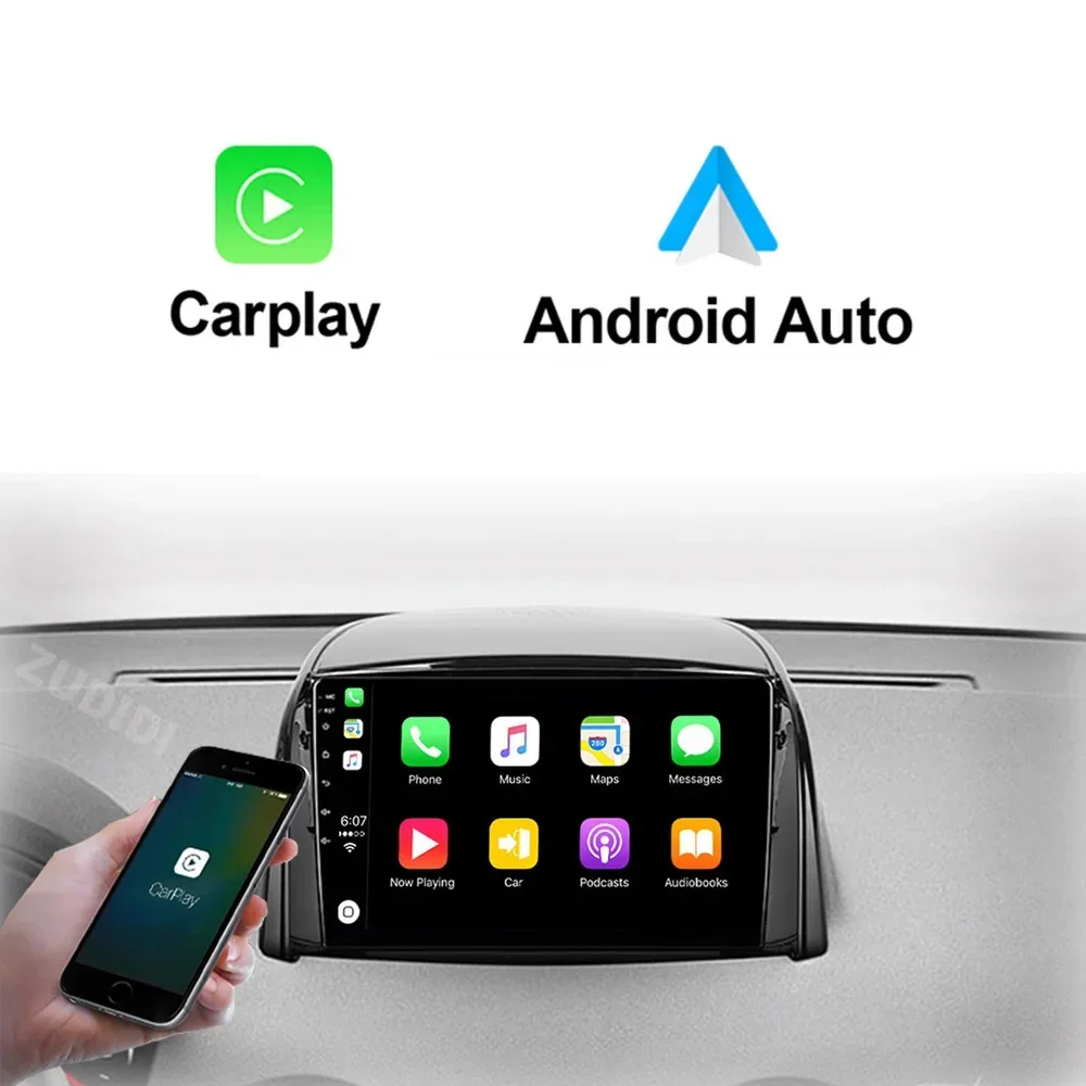 Android 13 Carplay для Renault Koleos 2008-2011 2012 2013 2014 2015 2016 Мультимедийный авторадио-навигатор Радиоплеер Автомобильный GPS