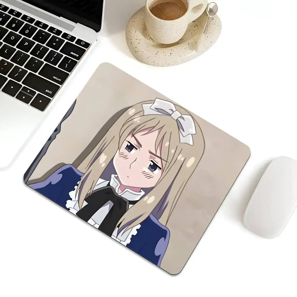 Hetalia Axis Powers Mousepad Small LockEdge Mouse Pad For Gamers Computer Desk Pad Rectangular Anti-slip Rubber