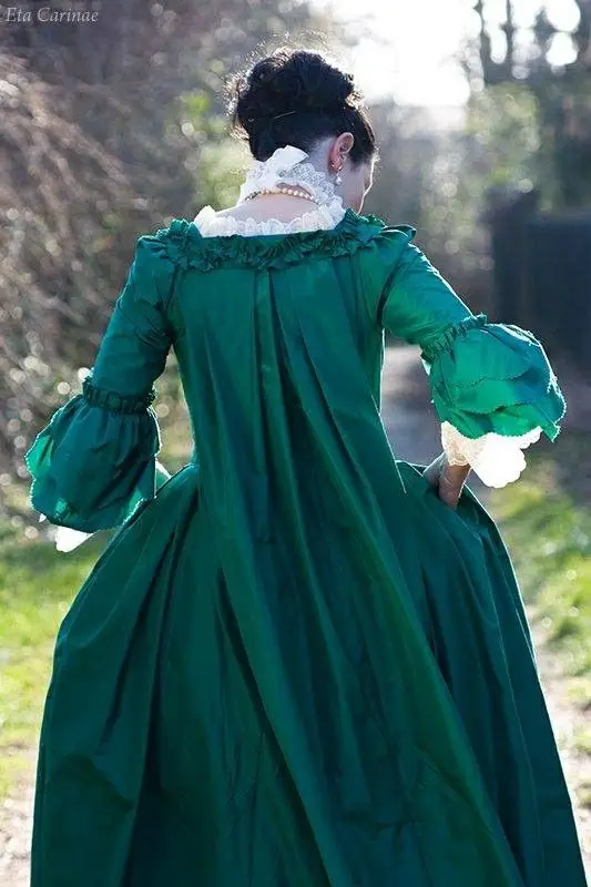 18th Century Colonial Dress 1700s Dress Victorian Rococo Ball Gown Baroque Vintage Medieval Fancy Dress