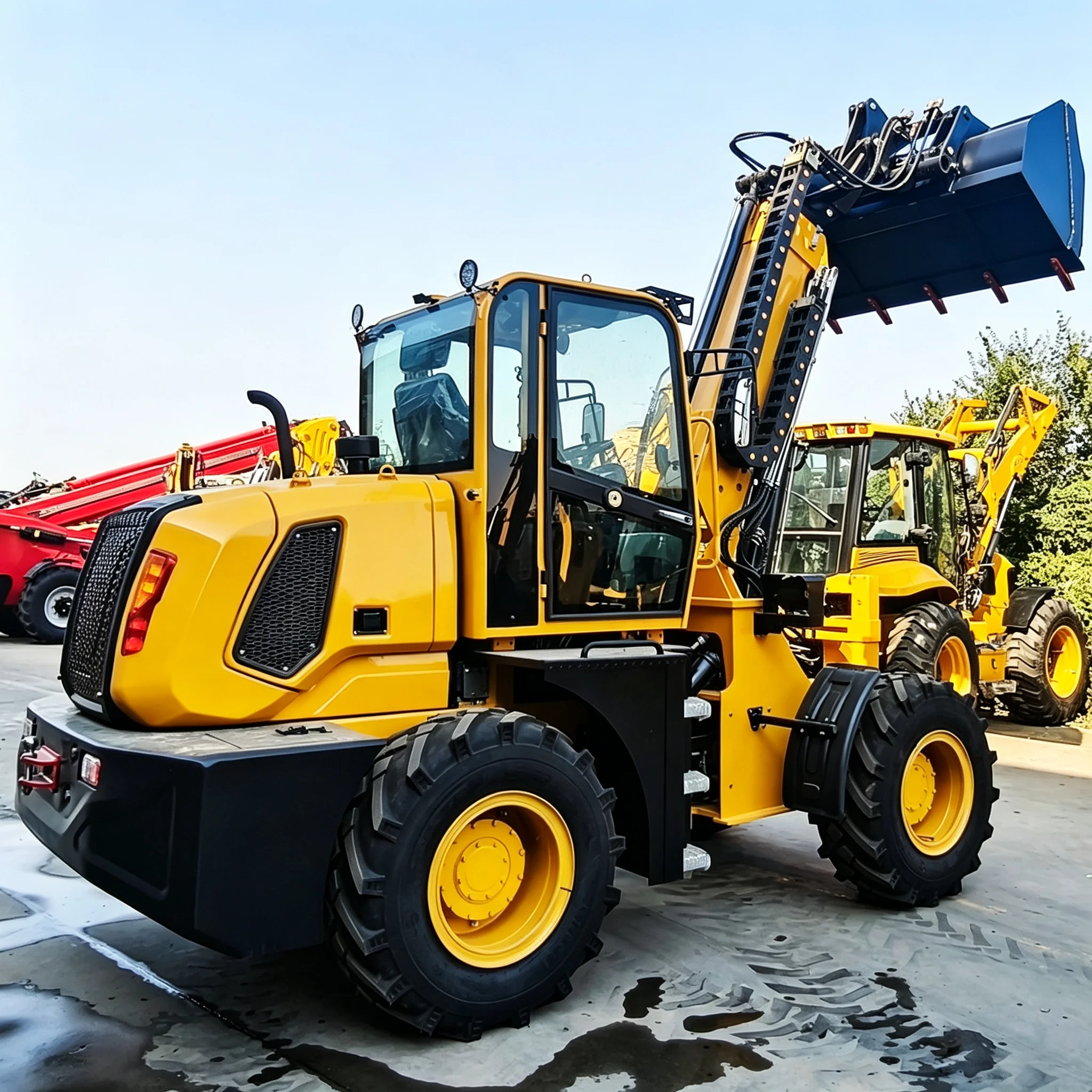 Wheel Loader Machine Payloader - Heavy Equipment Landscaping 评论和价格
