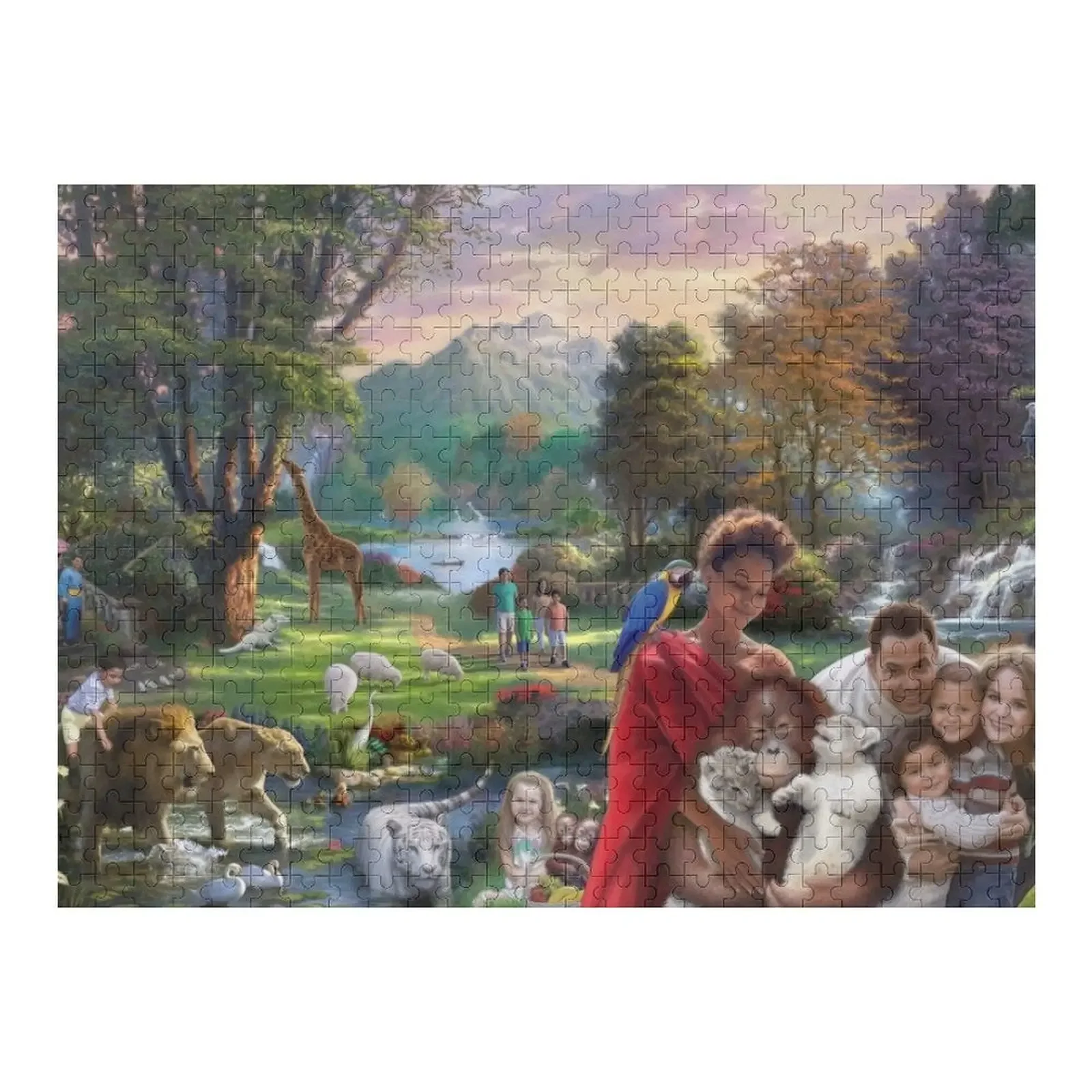 

Paradise Park Jigsaw Puzzle Iq Wooden Decor Paintings Puzzle