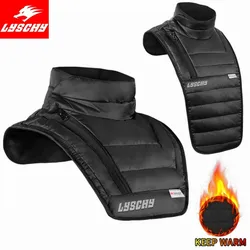 LYSCHY-bufanda de invierno para hombre, pasamontañas extendido para motocicleta, esquí, cuello, máscara de motocicleta, Motocross, cálida, protección del estómago