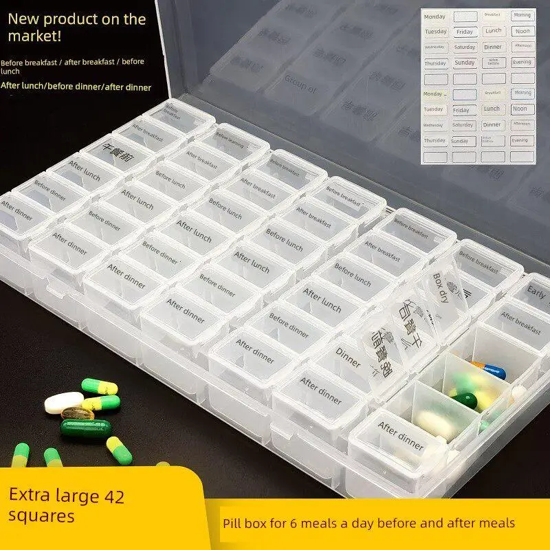 caixa-de-medicamentos-portatil-de-grande-capacidade-organizador-ultra-grande-para-seis-refeicoes-diarias-da-semana-ideal-para-medicamentos-familiares