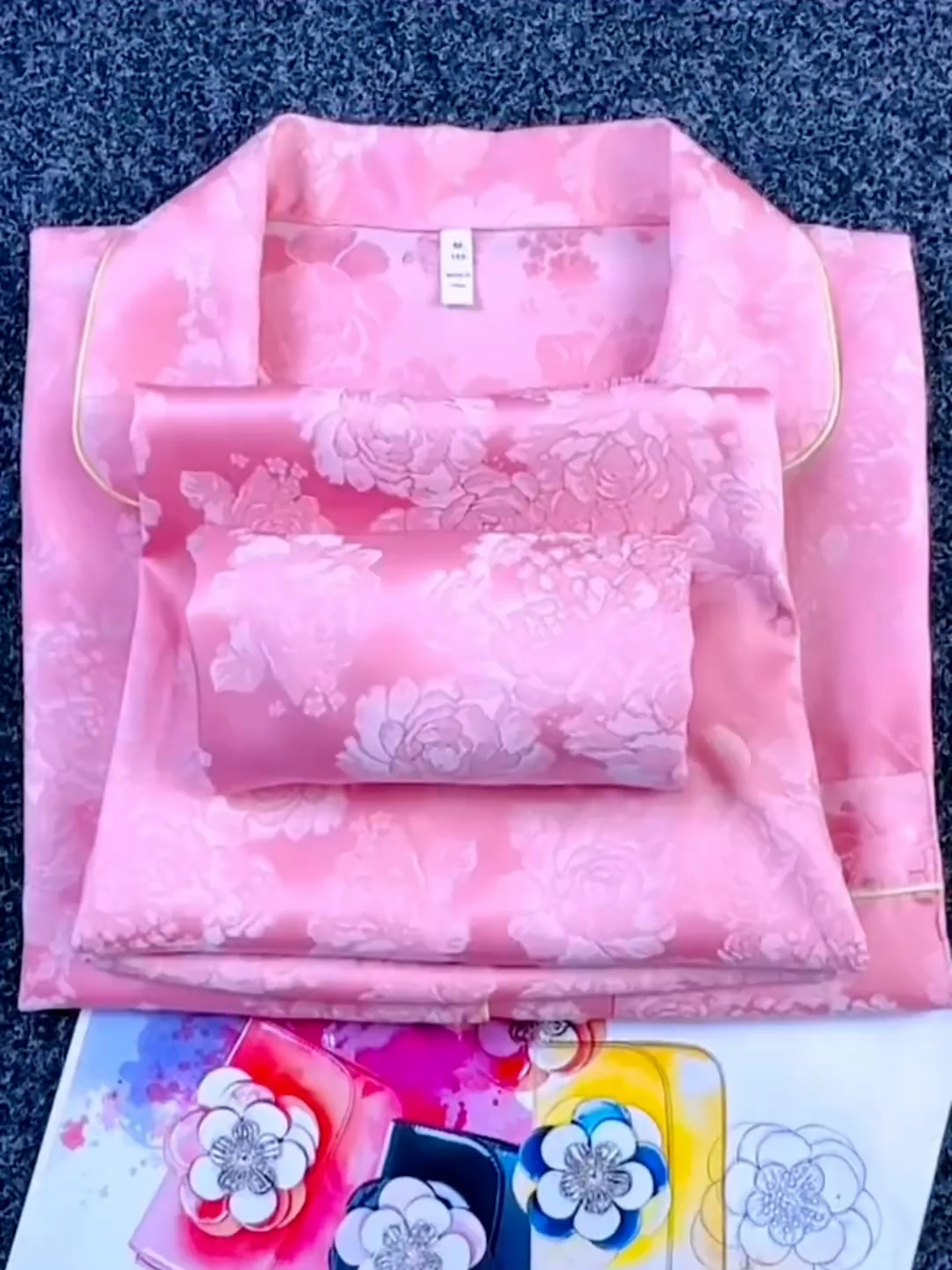 silky-smooth-long-sleeve-sleepwear-set-spring-autumn-soft-open-cardigan-home-clothes-three-piece-set-comfortable-loose-fit-ho