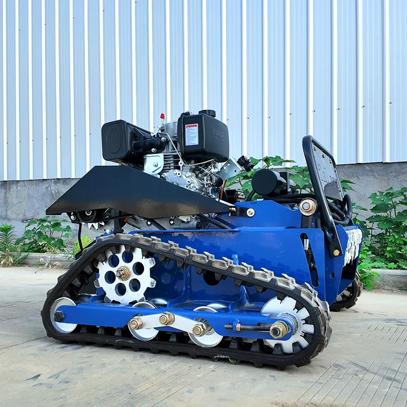 

Customized Crawler Lawn Mower with Remote Control for Lawn Care