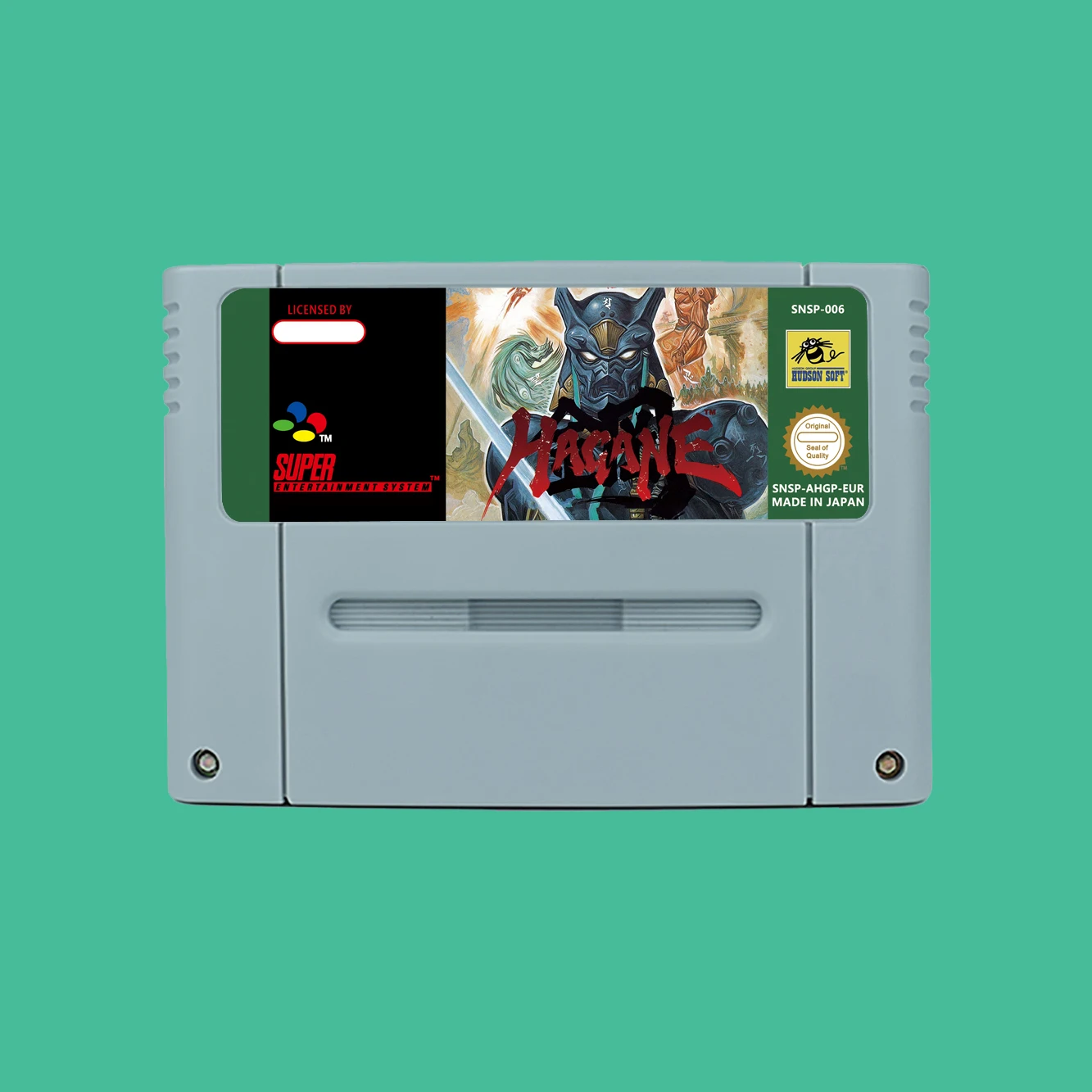 Action Game for Hagane - The Final Conflict  - USA or EUR version Cartridge available for SNES  Game Consoles - Image 2