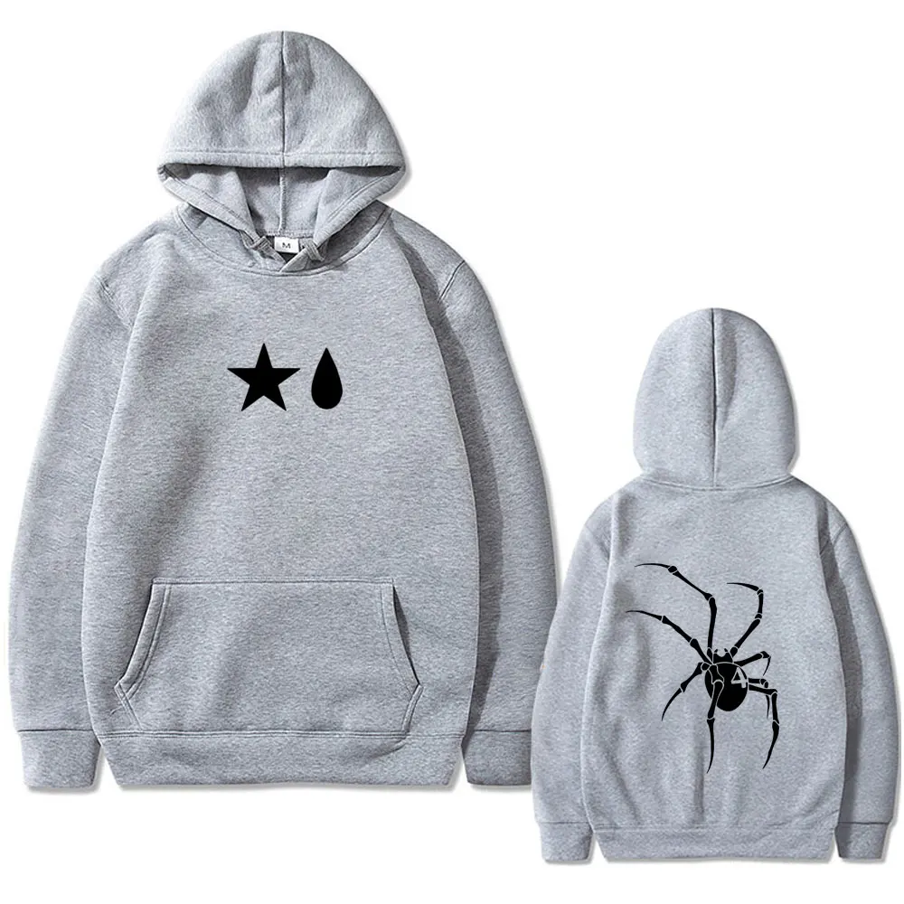 أنيمي هنتر X هنتر هوديي العنكبوت فانتوم فرقة البلوز الرجال النساء الملابس المتضخم هوديس الذكور Vintage بلوزة كاجوال