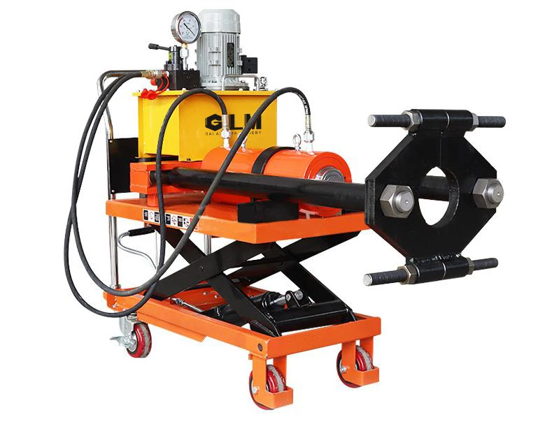 CE Certified 50-200T Vehicle-Mounted Hydraulic Cam Dismounting Puller Heavy-Duty Auto-Clamping Tool