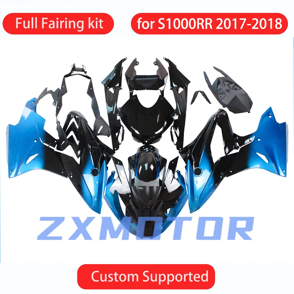 

Новый комплект обтекателей Custom Fairing Kit S 1000RR 2017-2018 для переоборудования, неоригинальные инжекционные обтекатели для мотоциклов BMW S1000RR 17-18