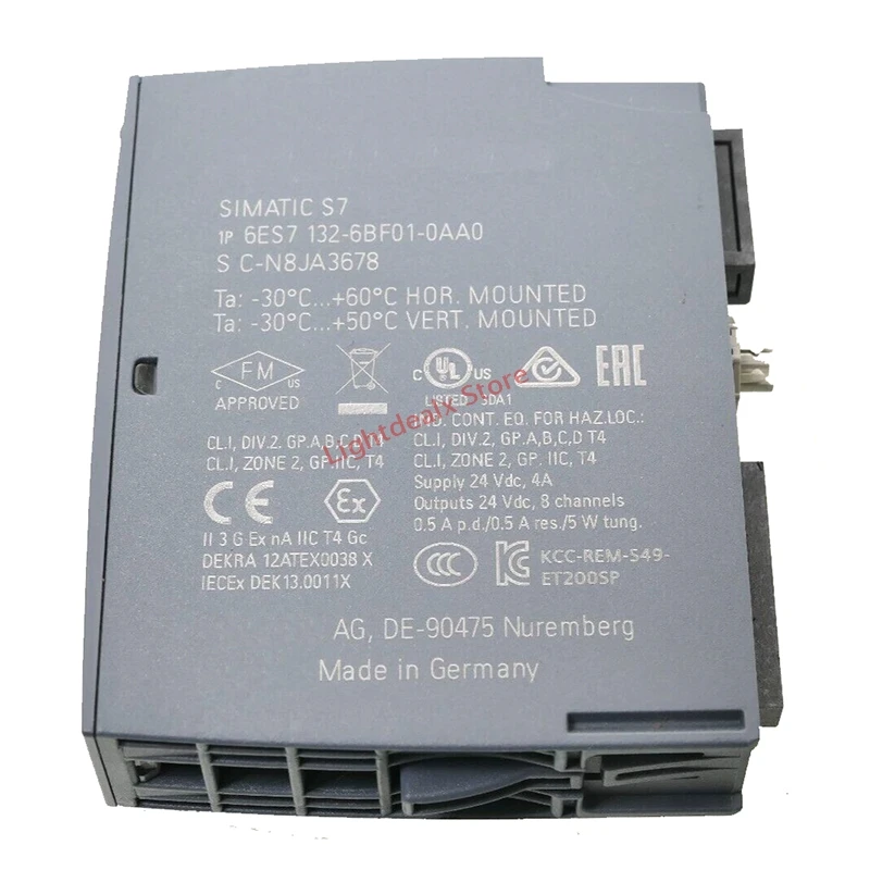 1PCS New Digital Output Module 6ES7132-6BF01-0BA0 6ES7132-6BH01-0BA0 In Box 6ES7132-6BF01-0AA0