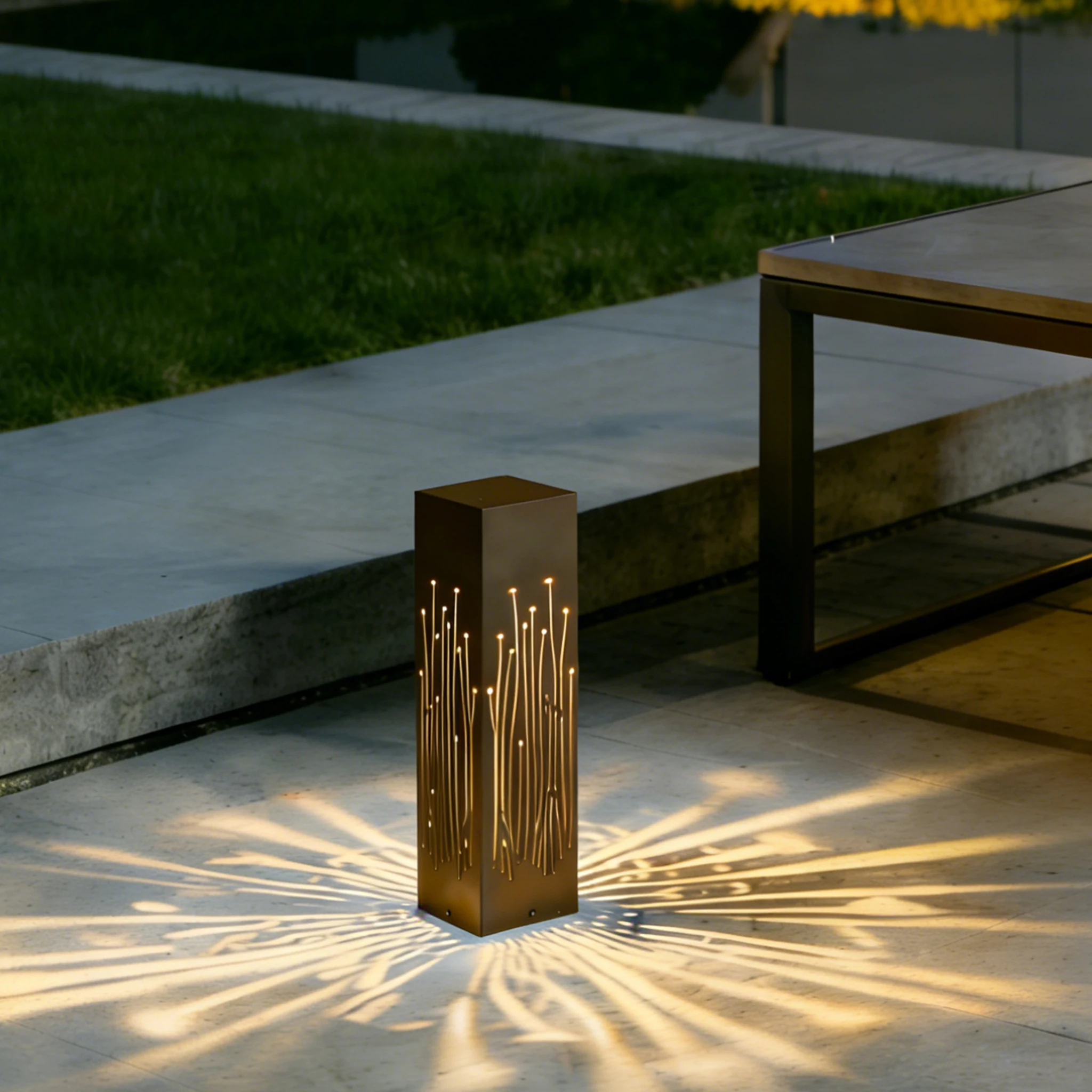 High Quality Waterproof Outdoor Aluminum LED Garden Lamp Easy Connectivity for Park Lawn & Landscape Lighting