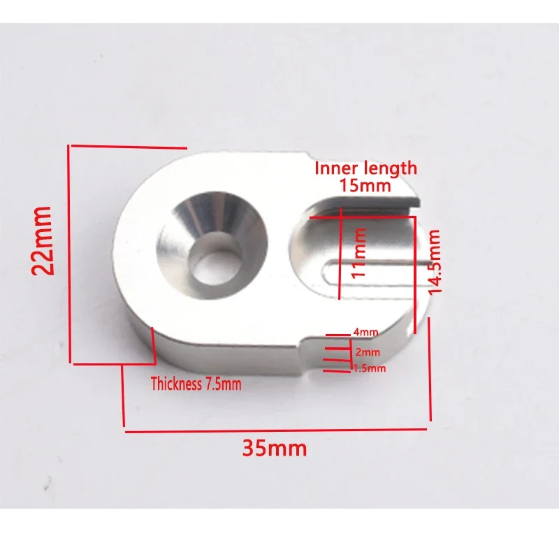 2Set NIKA ET-3 Bow Riser Adjust Screw Alignment Plates for ILF Bow Riser Archery hunting Accessories