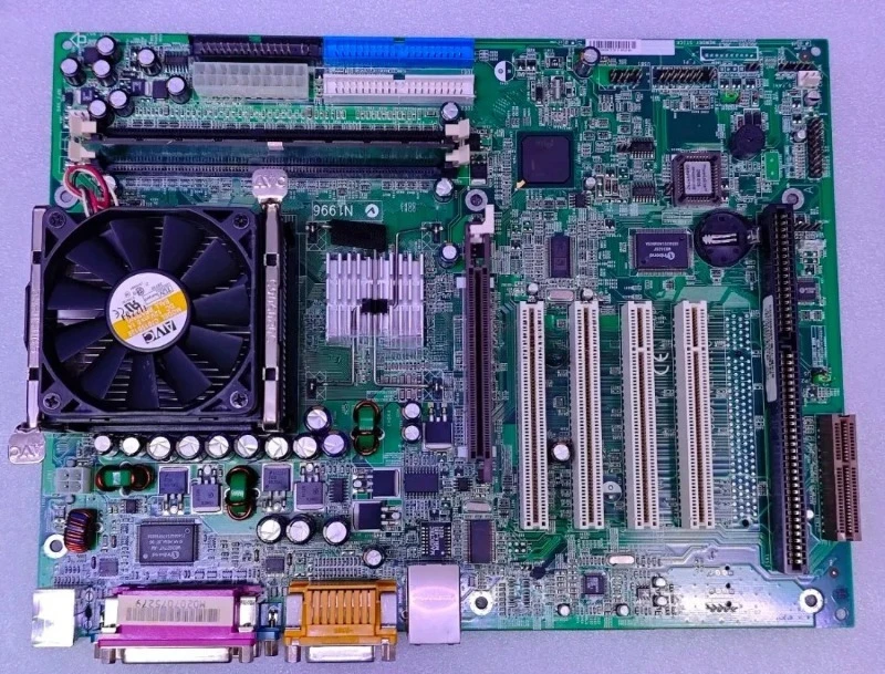 845 ATX Socket 478 MS-6551 V1 Motherboard with 1 ISA 1 AGP 2 COM,4PCI,DDR Memory Slots,AGP Discrete Graphics