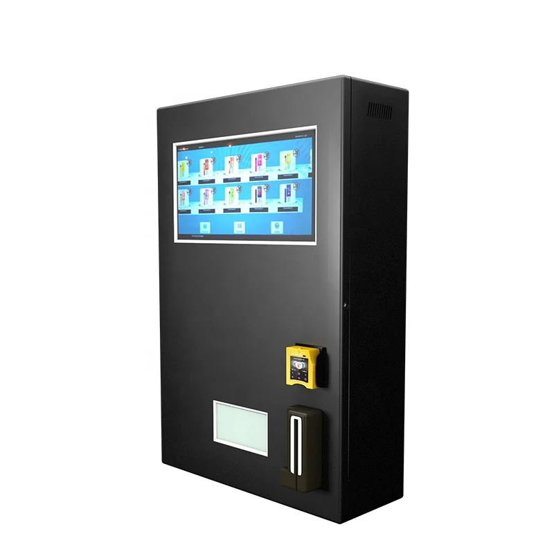 Automatic Smart Small Vending Machines for Retail Items Hair Lash Touch Screen Wall Mounted Mini Vending Machine for Cosmetics