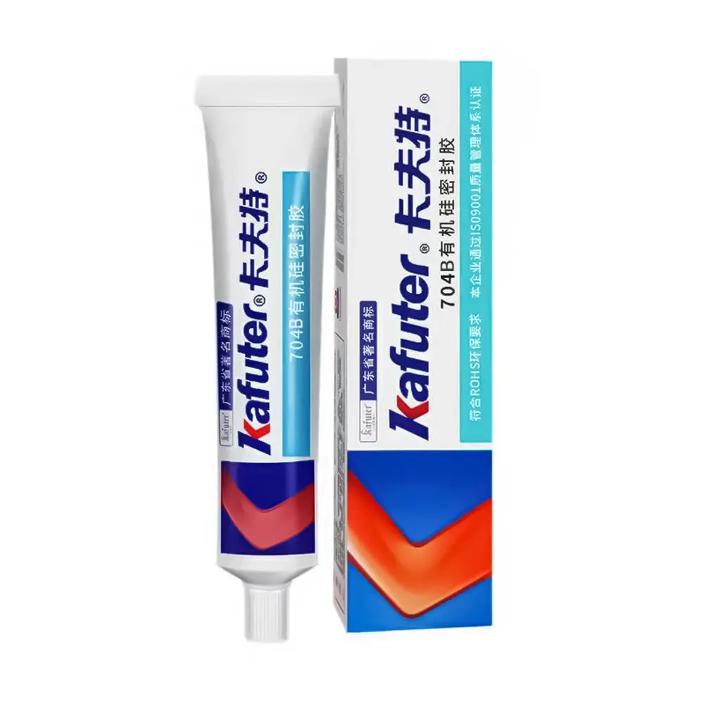 Temperature Resistance Transparent RTV White Glue Electronic Glue Component Glue Silicone Industrial Adhesive Silicone Rubber