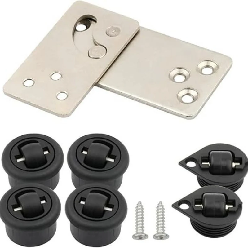 Multifunctional Tabletop 90 Degree Mobile Folding Table Connector Hardware Desk Folding and Rotating Accessories