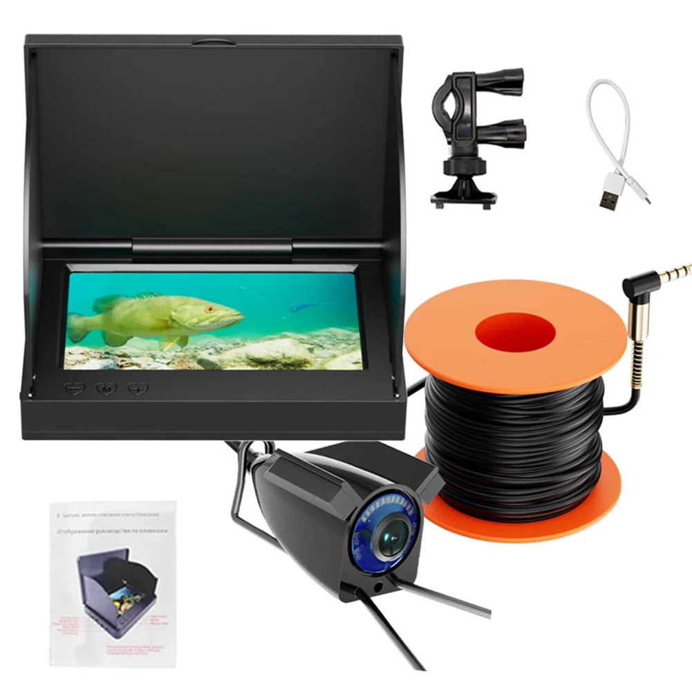 

5 0 Inch For ultra Clear Underwater Fishing Camera for Ice and Boat Fishing High Definition Display with Real Time Footage