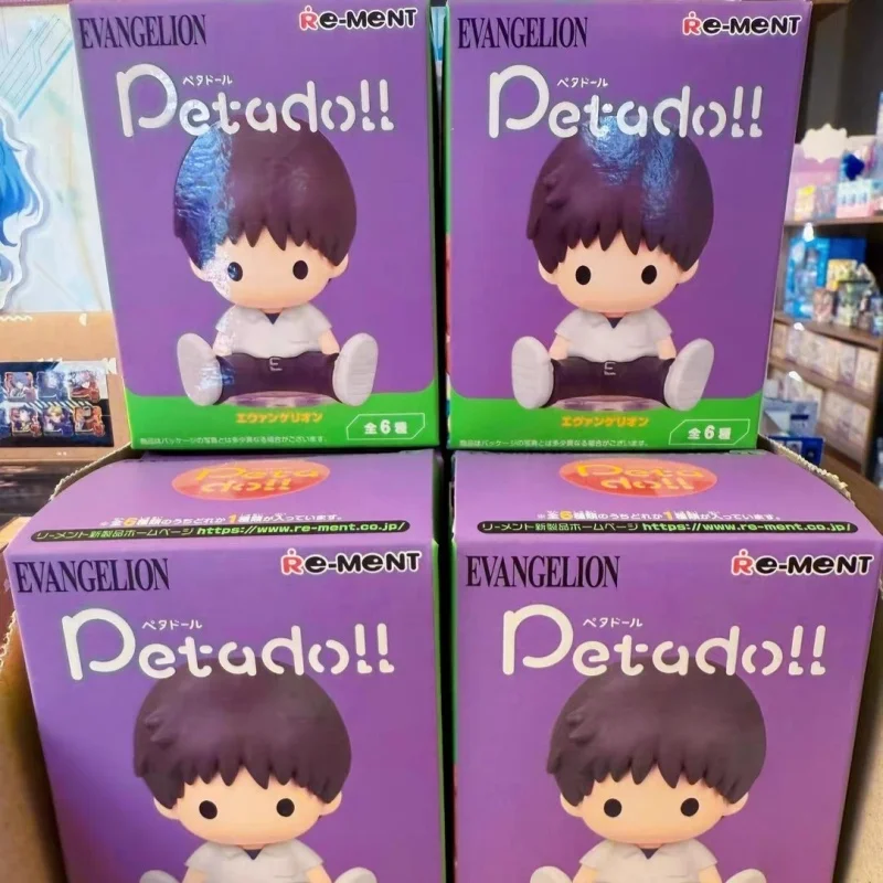 在庫あり リーメント純正 新世紀エヴァンゲリオン ペットドールシリーズ ミニチュアシーン コレクション アクションモデル ブラインドボックス ギフト おもちゃ
