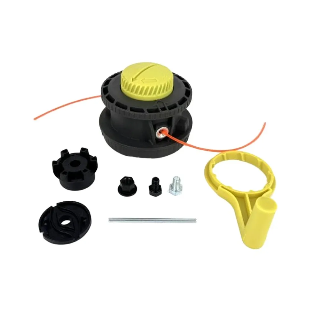 String Trimmer Replacement Head Compatible with RY15526 RY15529 - Precision Engineered Metal Plastic Weeding Head