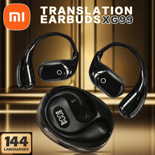 Imagen 1 del producto Xiaomi Auriculares Bluetooth AI Traducción en tiempo real Gancho inalámbrico para la oreja OWS para llamadas musicales iPhone HD