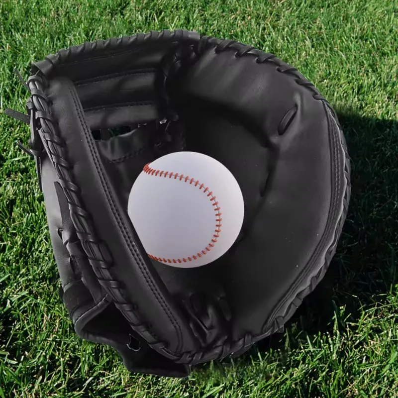 

Beginner Play Training Baseball Glove Wear-resistant Baseball Softball Catcher Baseball Fielding Glove for Youth Adults Practice
