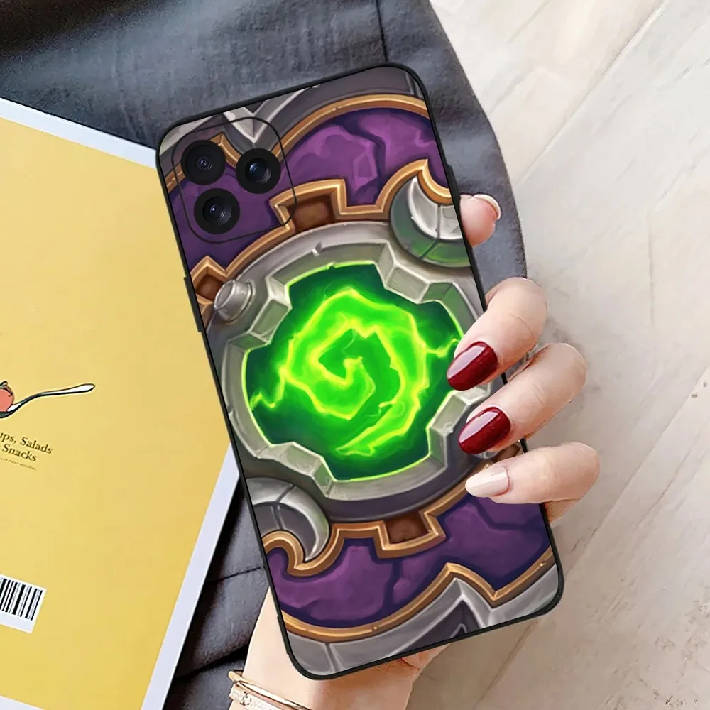 Game H-Hearthstones Cool Phone Case For iPhone 8 14 Mini X 15 XS 12 MAX 11 13 Xr Pro Plus Shell