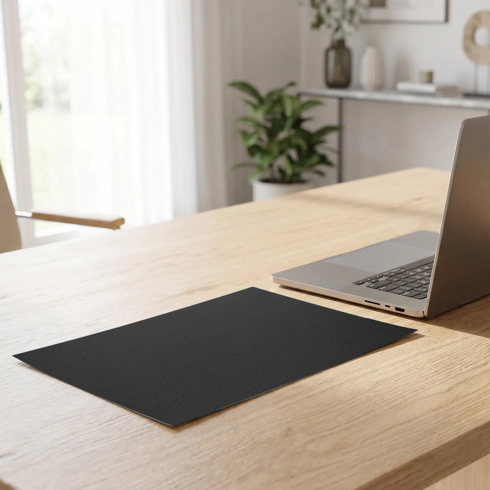 5Pcs Waterproof Laptop Notebook Skin Matte Black Anti-Scratch Protector Decal Sticker Cover Perfect Fit for Daily Commute Study