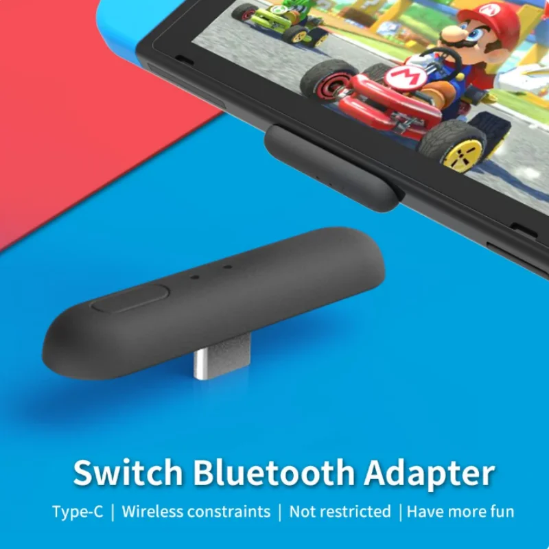 

Беспроводной Bluetooth передатчик V5.0 приемник для Nintendo Switch/PS4/ПК стерео аудио передатчик Type-C USB беспроводной адаптер