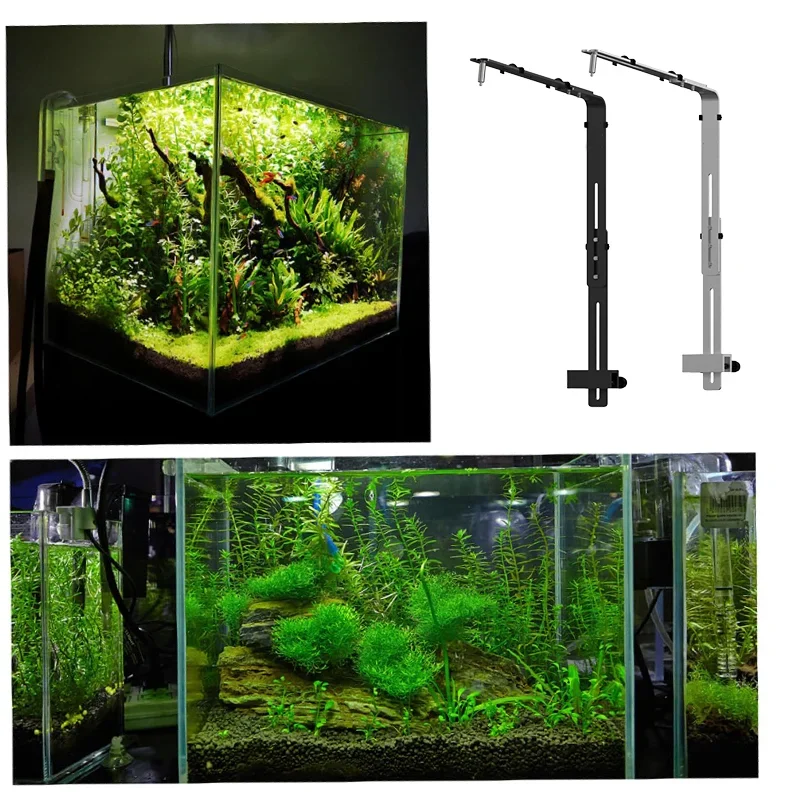 

Fish Tank Aluminum Alloy Bracket Aquarium Chandelier Bracket Fish Tank Adjustable Lamp Bracket Aquariums Lighting Accessories