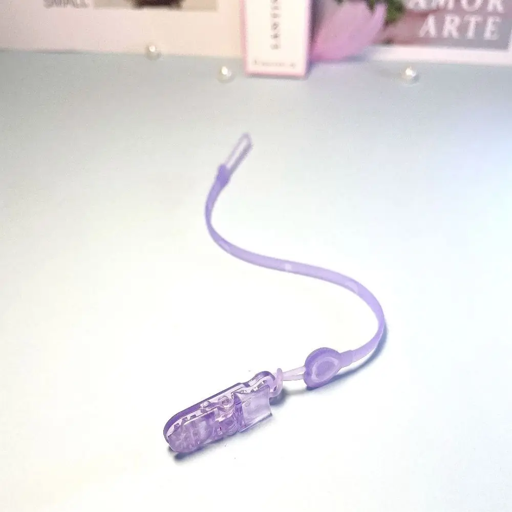 

Милый силиконовый держатель-клипса для соски, пищевой, без БФА, цепочка для детской соски, регулируемый ремешок-прорезыватель для малышей, защита от потери