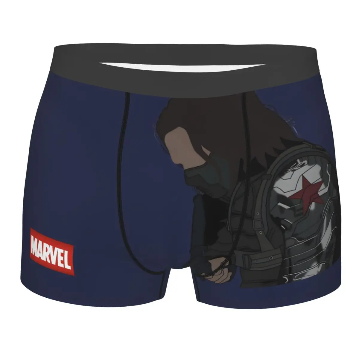 Soldato Marvel Captain America The Winter Soldier mutande Homme mutandine uomo intimo ventilare pantaloncini Boxer slip