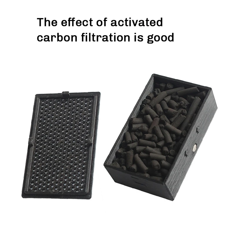 For Bambu Lab P1P X1 Activated Carbon Air Filter Kit 3D Printer Air Purification Parts